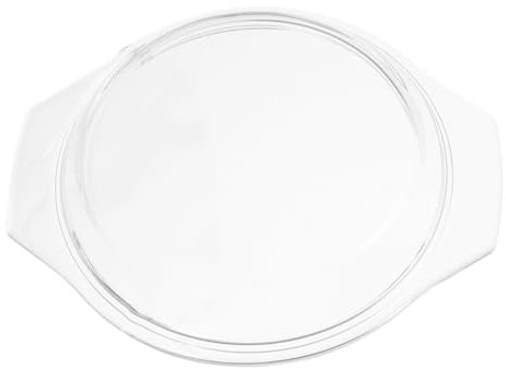 MAGICLULU Tapa de cristal para horno microondas. Tapadera de vidrio para microondas Cubierta de vidrio para microondas accesorio de cocina para microondas tapa de olla cubierta de