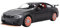 EMRGAZQD Motorfahrzeuge Replika Auto 1:24 Für BMW M4 GTS Legierungsdruckguss-Automodell Sammlerstück Mini-Automodell Originalgetreue Nachbildung(Black)