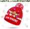 Weihnachtsmützen, LED-Weihnachtsmütze, Weihnachtsmütze Kinder, Leuchtend Weihnachtsmützen, Weihnachtsmützen Einheitsgröße für Erwachsene und Kinder, Mütze Strickmütze Geschenke für Weihnachts(Elch)