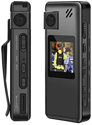MZZYG Action Camera Action Camera Bike Cam Sports DV Support Digital Mini Full 1080P Screen Magnetic Night Vision 128GB TF Card(With 32GB TF Card)