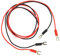 DRESSOOS 2St Testkabel Verbindungsleitung Drehscheibe Kabeltester Datenkabel für Testermonitor Testlinie Circuit wire Electricity connection wire Prüfleitungskabel elektrisches Kabel PVC