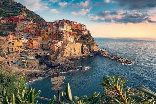 Cinque Terre – Klassisches Puzzle, 1500 Teile, Holzpuzzle Für Erwachsene, 3D-Puzzle, Heimdekoration
