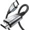USB C auf HDMI Kabel 3M (4K@60Hz), USB Typ C zu HDMII 4K UHD Kabel Thunderbolt 3/4 Adapter Kompatibel für i Phone 16 15 Pro Max,MacBookPro/Air,iMac,iPad,Samsung S25 S23 zu S8,Surface,Dell,HP