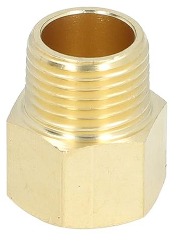 1 Adattatore per Raccordo per Tubi Maschio-femmina 2 Pollici, Connettore Prolunga Capezzolo in Ottone ID 3 4 Pollici X Diametro Esterno 3 4 Pollici, Lunghezza 1,57 Pollici, 40