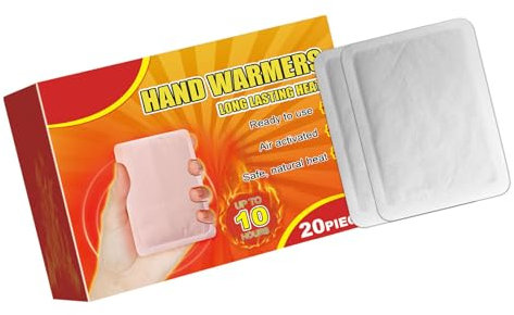 KAHDGSS Einweg-Zehen-Wärmekissen, 8+ Stunden Wärme, dünn und weich, Fußwärmer für Winterabenteuer