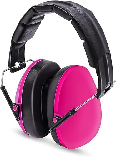 Lerelin Ear Defenders Kids, Safety Earmuffs Ear Protectors Noise Reduction Headphone, Adjustable Children Earmuffs, Headband Hearing Protection Earmuffs for Boys Girls Baby