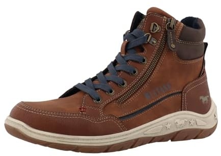 MUSTANG Herren Sneaker mit Steppeinstieg und Reißverschluss 15M0181002