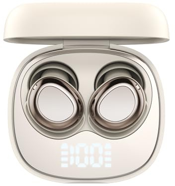 Doubc Wireless Earbuds, New Sleep Ear Buds, Ultra-Mini Bluetooth 5.4 Earbuds for Side Sleepers, 53H Hi-Fi Stereo 3D Bass Noise Cancelling headphones, Sleep Mode, IP7 Waterproof Earphones