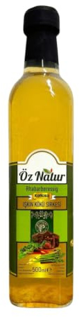 Öz Natur Rhabarberessig, Ungefiltert, Traditionell Fermentiert, Trinkbar, Türkei, Flüssig, 500ml