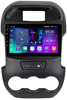 Touchscreen Stereo 2 Din für Ford Ranger XLT 2011-2016 mit Bluetooth Fm Radio, Mirror Link, USB, Aux, WiFi mit Bluetooth Mirror Link Am Radio, 4 Kern 1G+16G