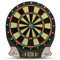 Carromco SCORE-301 elektronische Dartscheibe – 4-Loch Abstand, rot-grün-beige-schwarz, 26 Spiele & 523 Varianten inkl. Cricket, für 1-8 Spieler, batteriebetrieben, inkl. Pfeile