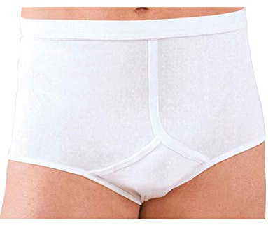 Chums Men's High Rise Briefs - 3 Pack White