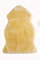 Merauno Merino Lammfell Babydecke Medizinische Lambskin Teppich für Wohnzimmer Kinderwagen Baby Kinderwagen Autositz Öko-Tex (Natural/Medical, 80-90cm)