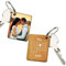 Geschenke 24 Personalisierter Schlüsselanhänger mit Foto aus Holz I Schönster Tag I Fotogeschenk Valentinstag Monatstag Jahrestag Weihnachten