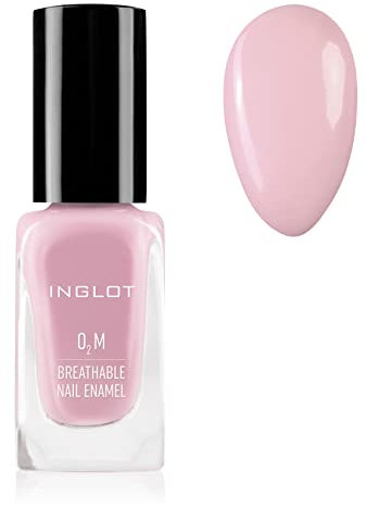 Inglot O2M Breathable Nail Enamel - Breathable nail polish for a healthy look | Long-lasting shine | Natural care | Ideal for everyday use | 11 ml | 437