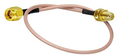 Vecys SMA Kabel DAB + WLAN Antennenkabel SMA Buchse zu SMA Stecker Pigtail Kabel RG178 30 cm 11.8 Zoll für 2G 3G 4G-Antennenrouter GSM Bluetooth WLAN LAN WLAN Amateurfunk…