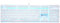 Mecool Mechanical Gaming Keyboard Wired Ice Blue Led Backlit Keyboard Blue Switch Full Size 104 Keys US Layout | Computer Keyboard | Gaming Accessories | Mechanical Keyboard | Ergonomic Keyboard