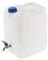 POKM Toolsmarket GmbH Réservoir d'eau de 10 l avec robinet en métal - Bidon d'eau potable sans BPA - Réservoir d'eau 10 l - Pour camping, camion, etc.