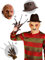 Funidelia | Freddy Krueger Pullover mit Hut, Handschuh und Maske - Nightmare Freddy, Horrorfilm, Nightmare - Kostüm für Erwachsene & Verkleidung für Partys, Karneval & Halloween - Rot