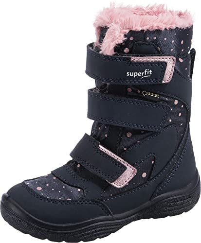 superfit Crystal, Stivali da neve Bambine e ragazze, Blu Rosa 9090, 30 EU