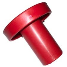 25x Scaffold Tube Rebar End Safety Caps 8mm-20mm, Mushroom Safety Protection Caps, Scaffold Safety Round HiVis End Plug Cover Red
