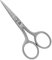 ARSUK Schnurrbart & Bartschere 10,2 cm Professioneller Nasenhaarschneider aus Edelstahl für Männer zum Fellpflegen, Trimmen, Formen, Schneiden