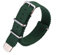 SKM Sport-Leinenuhr mit NATO Herren-Armband-Zubeh?r für R-Olex Water Ghost Seiko No. 5 Nylon-Armband 20 mm 22 mm (Farbe: Dunkelgrün, Gr??e: 22 mm)