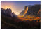 Displate - Poster aus Metall - Magnet-Montage - World Class Photos - Landscapes - Yosemite Firefall 45 cm x 32 cm