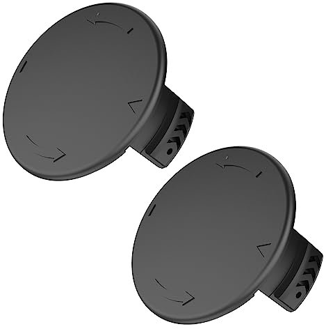 Copertura Bobina per Tagliabordi,2 Pezzi Copertura Bobina Ricambio per Decespugliatore Parkside PRTA 20-Li PRT 300 550,Coperchio per Rocchetto Decespugliatore
