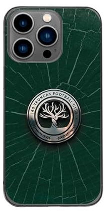 Schutzhülle für iPhone 14 Pro, offizielle Queens League Locks in transparentem Silikon [flexibel, halbhart und ultra-widerstandsfähig] [Fallschutz]