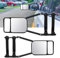 Tubiaz 2X Wohnwagenspiegel Auto universal, Caravanspiegel Spiegel, Wohnwagen Außenspiegel, Verstellbarer Zusatzspiegel, Wohnwagen Spiegel für alle gängigen Fahrzeugtypen (Caravan Wohnmobil Anhänger)