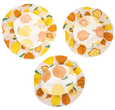 FUNOMOCYA Elastische Schüsselabdeckungen Wiederverwendbarer Schüssel-stretchdeckel Frischhaltedeckel Für Lebensmittel Luftdichtes Küchenzubehör Für Aufbewahrung Im Kühlschrank Deckel Für Sch