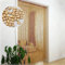 Rideau de perles de bambou fait à la main - 140 x 200 cm - Rideau de perles en bois naturel à suspendre - Moustiquaire pour placard, porte, terrasse, décoration d'intérieur, rideau de perles - 140 x