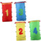 Happyyami Kinderausrüstung 4-teilig Sackhüpfen Tasche Glocke Und Robust Für Kinderspiele Zufällige Farbe