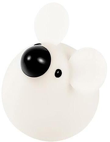 Hemobllo Verstellbares Silikon Ratten Nachtlicht 3w Warmweiß Weiß Led Nachtlampe Für Kinderzimmer Schlafzimmer Deko