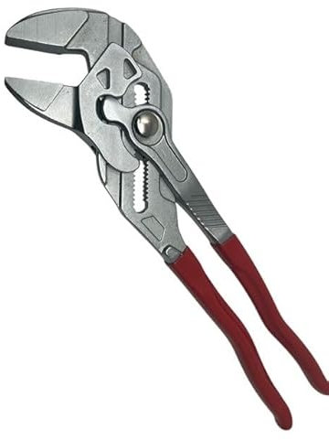 Zangenschlüssel - 180mm - Zange Schlüssel vernickelt