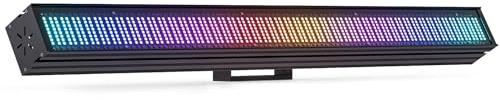 200W Wall Washer Bühnenlicht Bar, 768 RGB LED Discolicht Partylichter DMX512 Sound Control Strobe Beleuchtung für DJ Party Bühne Hochzeit Outdoor