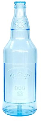 2026 Katzenspielzeug Bierflasche mit Tennis-Kauspielzeug für Hunde, Wasserflasche, Hundespielzeug in einer Gummiflasche, Hundespielzeug, Haustier-Kauspielzeug, Zähneknirschen, Hundekauen, 1 Stück