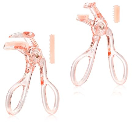 Zwickt nicht Minis Wimpernzange für dramatischen Wimpern Look und passt sich allen Wimpernformen an Gebogene Lockenwickler Augen Make up Tools Lockenwickler mit Kamm