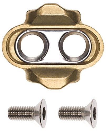 Crankbrothers Pedalplatten 2-Loch Premium, Gold, 10060