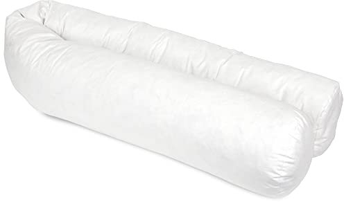 Linnea Nackenrolle, 220 cm, Grizz'lit Federn, 100 % Entenfedern