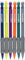 BIC Porte-mines Plus de confort, Multicolore