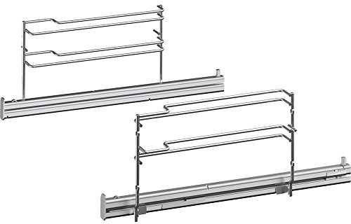 Bosch HEZ638178 Zubehör für Backöfen / 1-fach Teleskopvollauszug / Edelstahl
