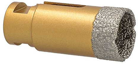 BTEC Fliesenbohrkronen mit M14 Aufnahme für Feinsteinzeug Fliesen Bodenfliesen Granitfliesen Naturstein uvm Fliesenbohrer für Winkelschleifer Lochsäge 32 mm