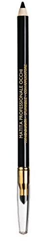 Collistar professioneller, schwarzer Kajalstift, lang anhaltend, wasserfest, verblendbar, doppelt verwendbar als Eyeliner und Lidschatten, ophthalmologisch getestet, 1,2 ml