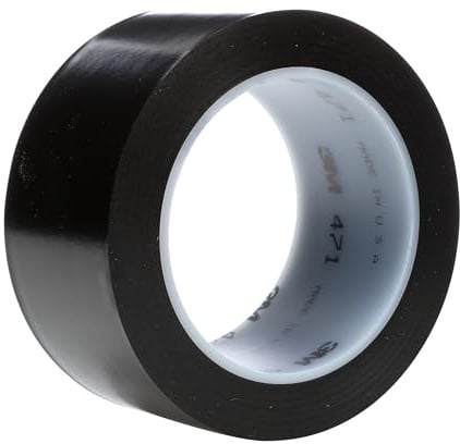 3M 471IW-S50-D PVC-Klebeband Schwarz (L x B) 33m x 50mm 1St.