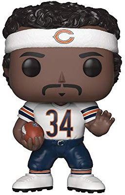 Funko POP! NFL: Legends - Walter Payton - Weiß - NFL Legends - Vinyl-Sammelfigur - Geschenkidee - Offizielle Handelswaren - Spielzeug Für Kinder Und Erwachsene - Sports Fans - Modellfigur Für Sammler