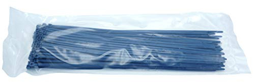 Kabelbinder Detektierbar Lebensmittelecht IFS HACCP, 100 x 2,5 mm, PA 6.6, blau, 705004-B, 100 Stück Packung