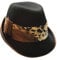 Faustmann Trachtenhut Trilby schwarz/beige (56)