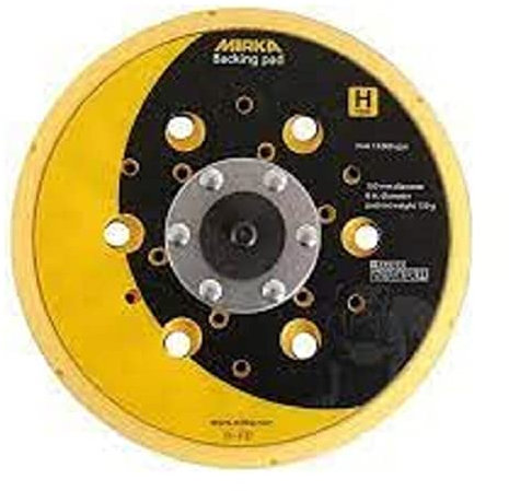 Mirka Abranet 8292605021 - Plato de lija duro (mango de 5/16, 48 agujeros, 150 mm de diámetro, 100 unidades)